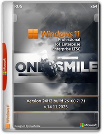 Windows 11 Pro/Ent LTSC by OneSmiLe 24H2 build 26100.7171